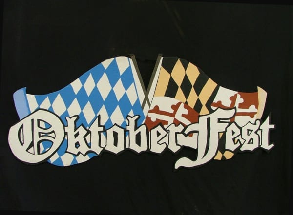 Oktoberfest skylt 2 m